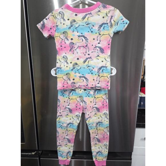 5/$15 Rainbow Unicorn Pajamas - Member's Mark - 3T - Picture 2 of 3